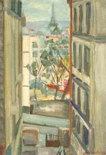 Montmartre-: vue sur Paris